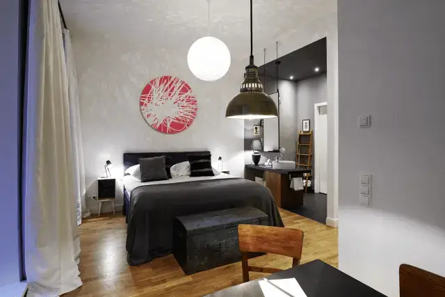 Gorki Apartments Bett