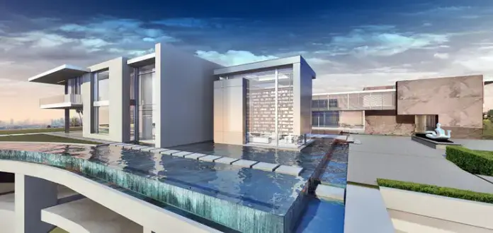 In 20 Monaten soll die Luxus-Villa fertiggestellt sein. In 20 Monaten soll die Luxus-Villa fertiggestellt sein. (Foto: McClean Design)