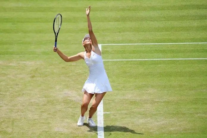 Maria Sharapove sieht nicht nur gut aus. (Foto: Justin Smith