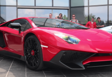 Lamborghini Aventador Motivation zum Millionär werden