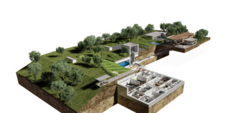 An der Oberfläche sieht der Bunker ganz harmlos aus.