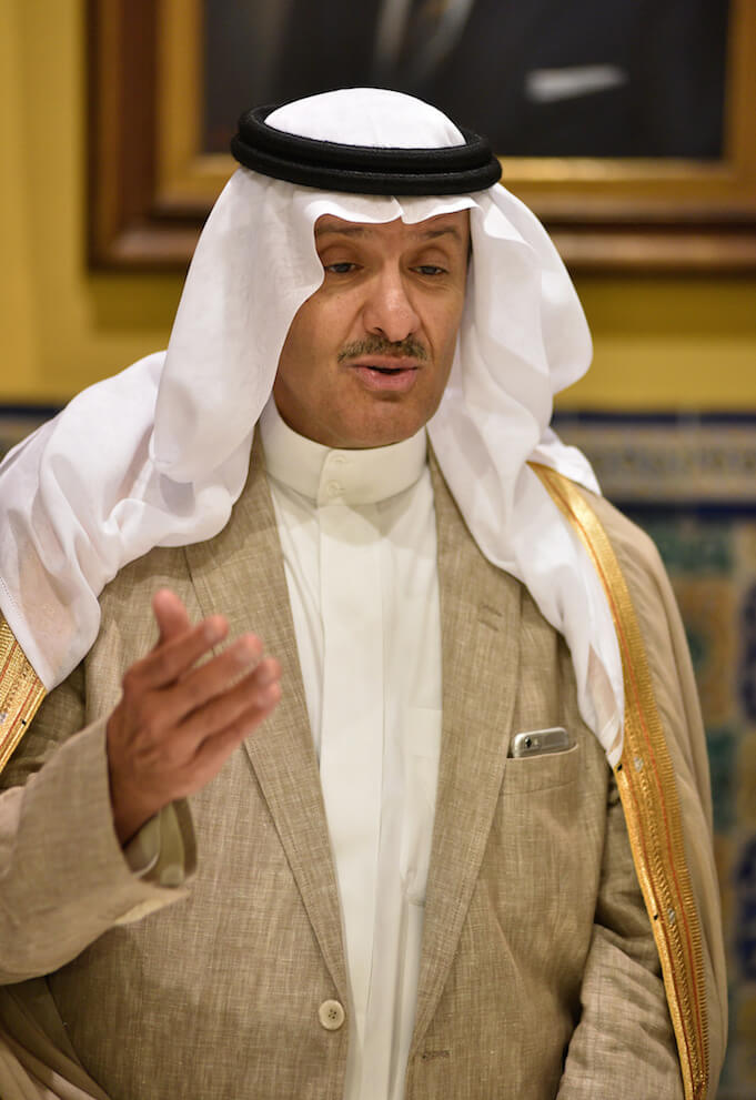 Abdulaziz Al al-Sheikh spielt lieber Backgammon. (Foto: Ministerio de Relaciones Exteriores)