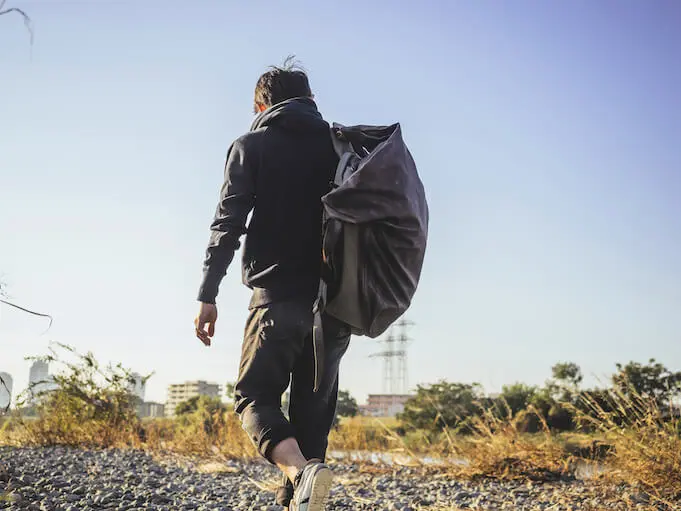 Minimalismuss extrem: das Leben aus dem Rucksack (Foto: Zhao !)