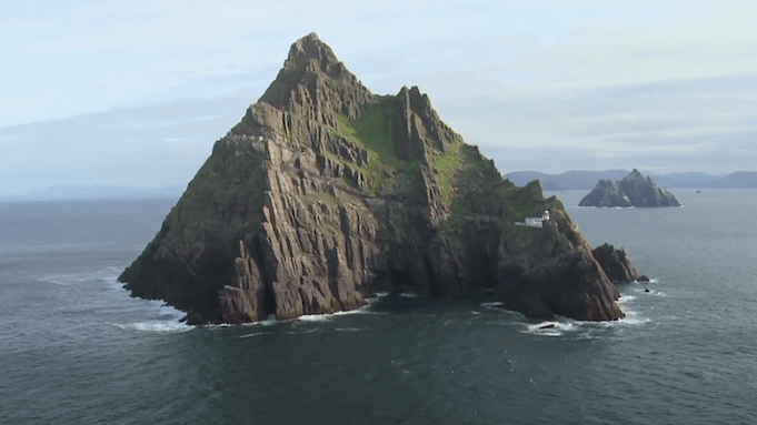 Star Wars: Irische Insel wird zur Touristenattraktion 2 (Foto Screenshot)