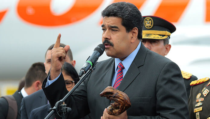 Nicolas Maduro Flugzeuge voller Geldscheine