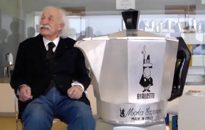 Renato Bialetti und die Moka Express von Bialetti