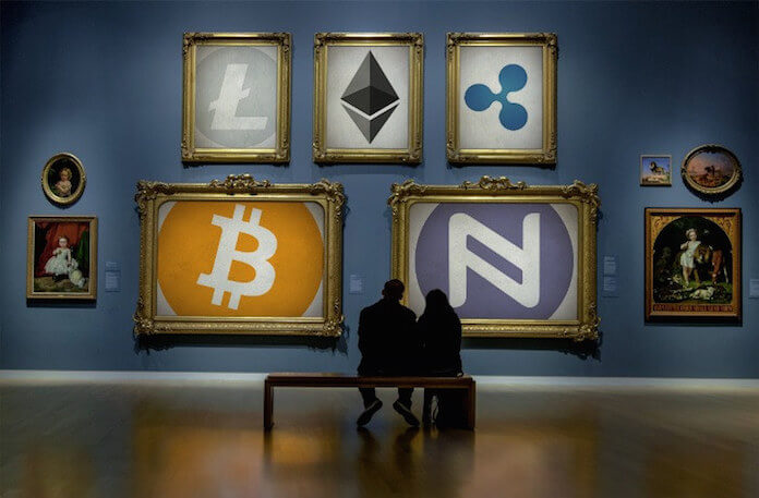 Die Kryptowährung Bitcoin (u.li.) hat einen neuen Rivalen um den Top-Platz in der Galerie der digitalen Währungen: Ethereum (o.mi.). (Foto: flickr/<a href="https://www.flickr.com/photos/namecoin/22995486509/in/photolist-B32SZk-AfW8sW-Az3wzF-Be238D-Be2aNP-Bd1PV2-BbK491-Bd1zjt-Az2GoS-BaHeeA-AfYLJf-AfYXMh-BaGMJC-Az3cu7-AfZboj-Az3eSd-Ag7edn-BaHcjJ-BaH2jo-Az3vK4-Be21p8-BaGuNy-Bd1RSi-Bd1goD-Az2VqH-AfVWYQ-BcXSQ6-Az2DSj-Az3d4d-BaHcAq-Az3Hmk-Az2Wrk-Az3nbS-Be28ev-Be1rbV-ABmrDH-Bz8n3A-BBrjLH-Bd2eGa-BaHA4b-B32SN8-Az3swb-AE26Dr-BtdWhx-BbNe1E-ADUWKs-B2BrwD-BbNd9Q-Be2ejr-Be2dxr" target="_blank">Namecoin</a>)