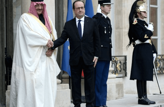 Frankreich ehrt saudischen Kronprinzen für Anti-Terror-Kampf