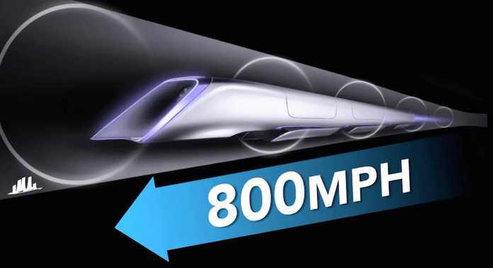 Der Hyperloop soll einmal mehr als 1.200 Kilometer pro Stunde erreichen - nur knapp unter Schallgeschwindigkeit.