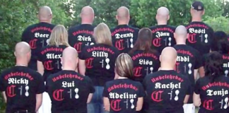 Sie wollten aus der demokratischen Bundesrepublik wieder eine Volksgemeinschaft mit Diktatur nach dem Nazivorbild machen: die Bruderschaft Weiße Wölfe Terrorcrew. Der Verein wurde heute verboten. 16 Miglieder bekamen heute früh Besuch von der Polizei. (Foto: Youtube/Spiegel TV)