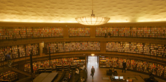 Google Books erleichtert die Suche in großen Bibliotheken, wie der in Stockholm. (Foto: dilettantiquity)