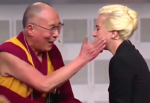 Dalai Lama Lady Gaga