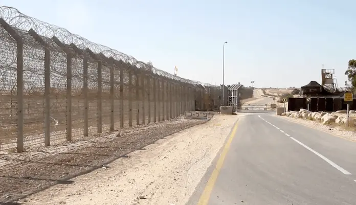 Israels Grenze zu Ägypten