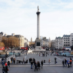 Britische Immobilienfonds müssen Gebäude abstoßen Trafalgar Square