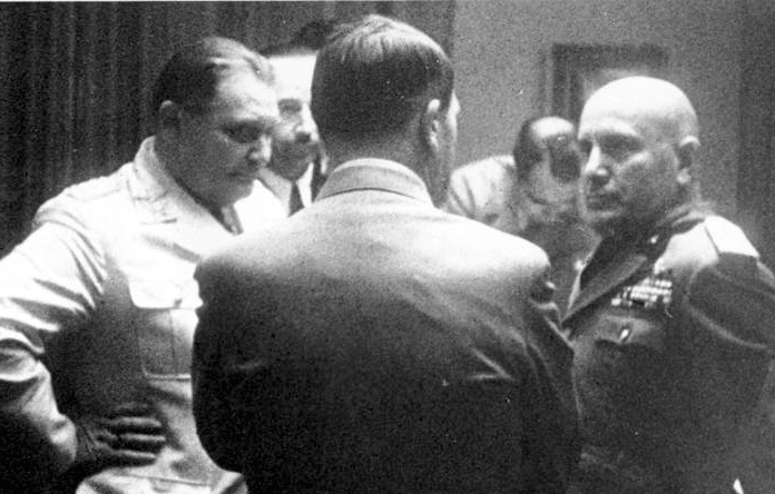 Görings Pistole Göring Hitler Mussolini