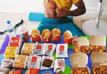 Olympische Sportler in Rio essen bei McDonald’s
