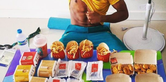 Olympische Sportler in Rio essen bei McDonald’s