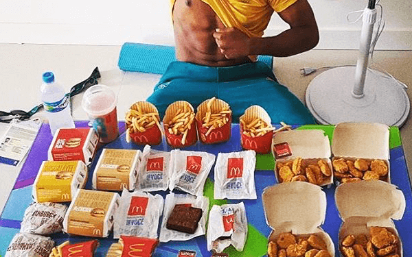 Olympische Sportler in Rio essen bei McDonald’s