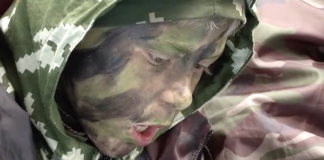 Russische Jungen Ferien Militärlager