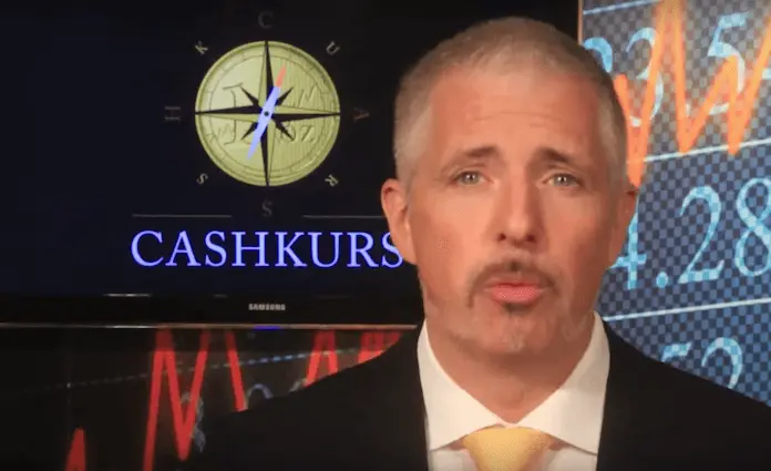 Crashkurs: „Ihre unabhängige Finanzinformationsplattform zu den Themen Börse, Wirtschaft, Finanzmarkt von und mit Dirk Müller“ (Foto: Screenshot, Youtube)