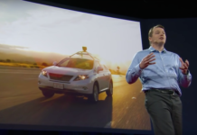 Hier: Chris Urmson, ehemaliger Leiter der selbstfahrende Autos von Google @TED Talk.