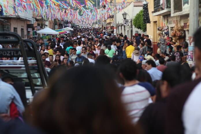 Der Carneval in Tepoztlan zieht Touristen aus ganz Mexiko an.