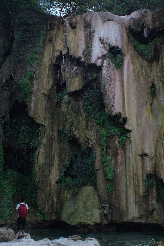 4 - The waterfalls must have been at least 30 meters high.