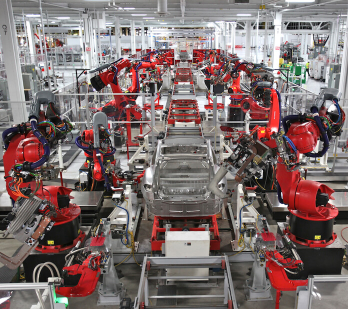 Können Roboter die demografischen Zeitbombe in Deutschland abwenden? Tesla macht es vor... (Foto: Steve Jurvetson)