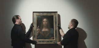 Letzter Da Vinci in Privatbesitz zum Verkauf freigegeben (Foto: Christie's, Youtube)