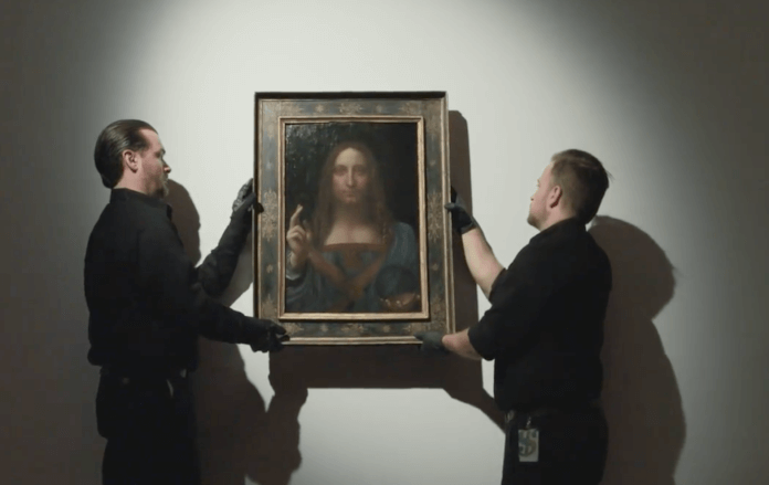 Letzter Da Vinci in Privatbesitz zum Verkauf freigegeben (Foto: Christie's, Youtube)