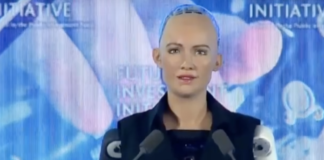 Weiblicher Roboter in Saudi-Arabien bekommt die Staatsbürgerschaft (Foto: Arab News)