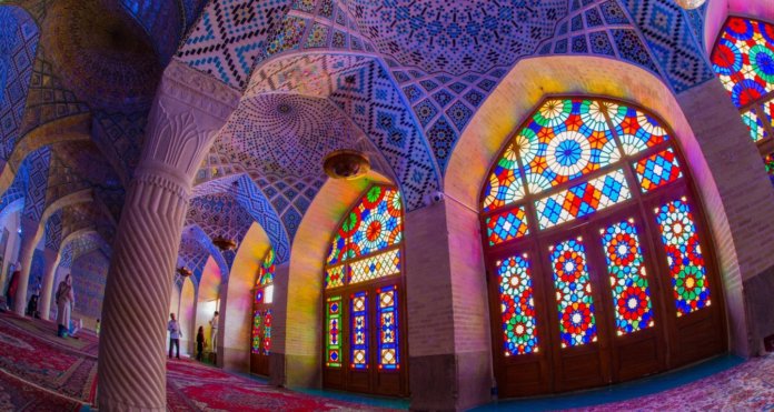 Prächtige Moschee aus der Fars Region im Iran