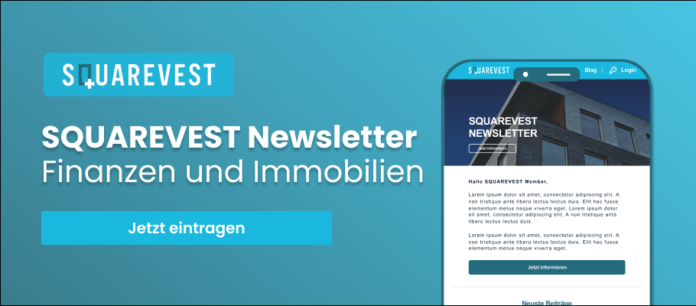 Hier können Sie SQUAREVEST Newsletter abonnieren