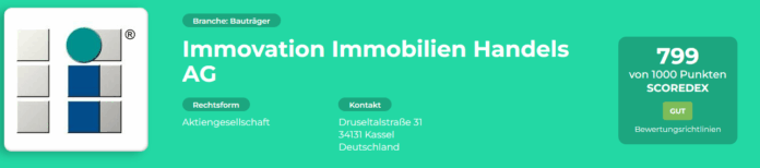 Immovation AG - Scoredex Bewertung